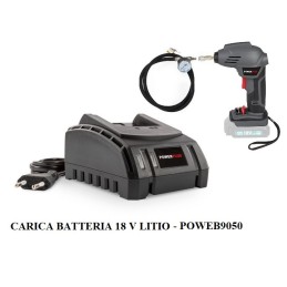 vidaXL Caricabatterie Veloce Singolo per Batterie Li-ion 20V