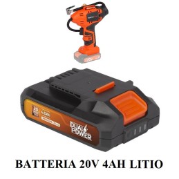 compressore portatile a batteria Litio 18v 3Ah